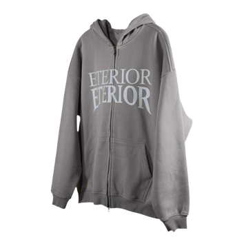 alien split zip hoodie