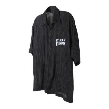 button up polo - tencel jacquard