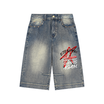coming soon - star jean shorts
