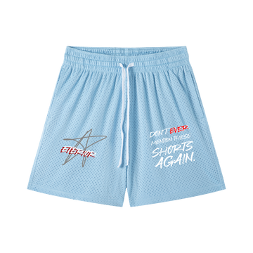 star net shorts (baby blue)