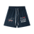 star net shorts (navy blue)